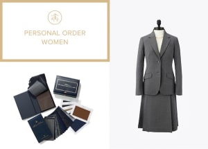 ブルックス ブラザーズから働く女性のためのパーソナルオーダースーツが発売、約600種類の生地から選択可能