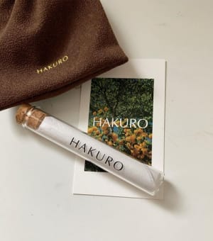 「HAKURO」が展開する金木犀のお香に注目、初心者向けのセットも