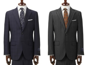 ゼニアの生地を使った青山商事のスーツ発売、8種類の柄をラインナップ