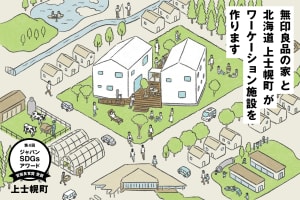 「無印良品の家」からワーケーション施設が2022年に誕生、上士幌町と協業