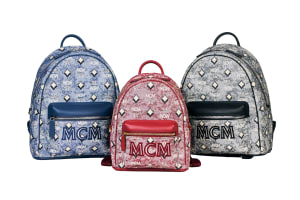MCMのモノグラムバッグに新作登場、3色のジャカード織りでデザイン