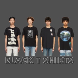 SSENSEで探す、この夏最後に買い足したいTシャツ特集　〜黒T編〜