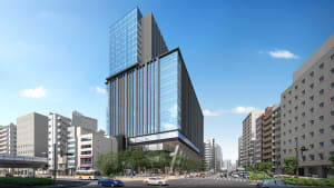 五反田の「旧ゆうぽうと」跡地に新施設、14階から20階に星野リゾートが入居