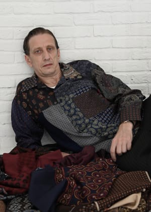 ミヤギヒデタカの新作シャツがユナイテッドアローズ＆サンズ限定で発売、古着のスカーフ12枚を使用した1点もの