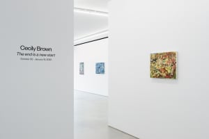 画家セシリー・ブラウンの日本初個展「The end is a new start」が原宿で開催、新作12点を展示