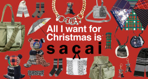 「サカイ」が今年もホリデーコレクションを発表、手編みのクロシェットバッグが初登場