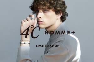 「4°C HOMME＋」初の限定店が阪急うめだ本店にオープン　刻印サービスを実施