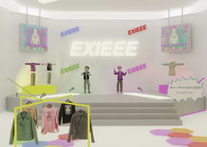 EXITプロデュース「イグジー」のショップがバーチャル上の伊勢丹新宿店にオープン