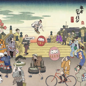 ニコアンド、日本の伝統文化×現代文化を表現したフェア「ネオJAPAN」を開催
