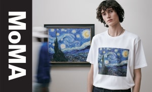 ユニクロがMoMAとコラボ、ゴッホやダリの作品をプリントしたTシャツとスウェットを発売