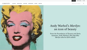 アンディ・ウォーホルの代表作「マリリン」が約253億円で落札　20世紀の作品で史上最高額