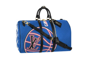 ルイ・ヴィトン×NBAコレクション、バッグに試合球やバスケットボールのネットゴールをデザイン