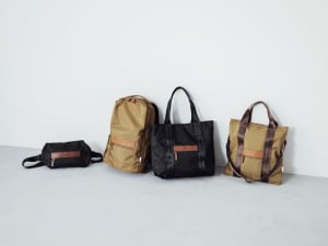 土屋鞄製造所がブランド初のナイロンを使用したシリーズを発売　バックパックや大判トートなど4型を展開