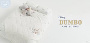 「ジェラート ピケ スリープ」がダンボのイラストをあしらった新作アイテムを発売　抱き枕もラインナップ