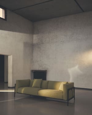 ポール・スミスがイタリアの家具ブランド「デ パドヴァ」とコラボ、ストライプをカラーステッチで表現