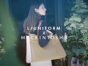 リュニフォーム×マッキントッシュ、キャンバス素材のバッグ4型を発売