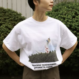 Tシャツレーベル「GASATANG」が岡本太郎作品とコラボ、太陽の塔などをあしらったアイテムを発売