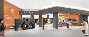 オフプライスストア「アンドブリッジ」が初の大型SCに出店　キッズアイテムを常設