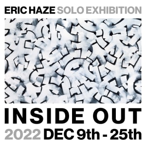 エリック・ヘイズの日本初の大規模個展が開催、HAROSHIとのコラボ作品など公開