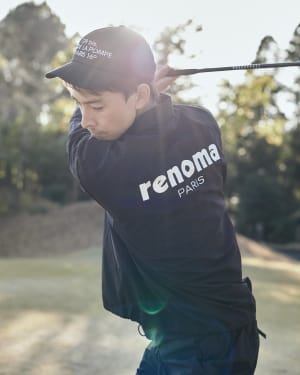 「レノマ」から熊谷隆志がディレクションを手掛けるゴルフラインがデビュー　ポップアップを開催