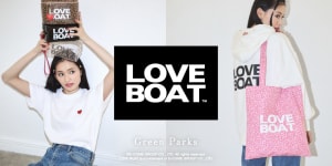 ギャル文化の先駆け「LOVE BOAT」がグリーン パークスとの別注アイテムを発売