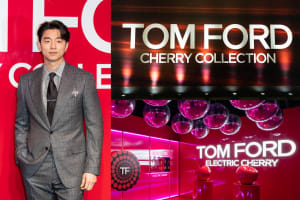 コン・ユも来場！トム フォード ビューティ「チェリーコレクション」の特別なイベントが韓国で開催