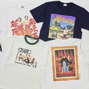 ビー アット トーキョー、8人の力士をデザインしたTシャツコレクション発売