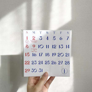 紙専門店「パピエラボ」のウォールカレンダーを紹介