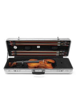リモワがシルバーのバイオリンケースを発売、ドイツの楽器メーカーとコラボ