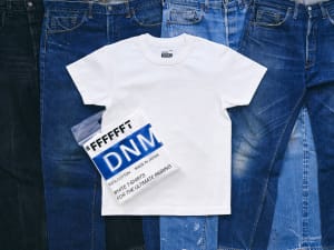 白Tシャツ専門店からデニムのための白T登場、デニムとのペアリングがテーマ