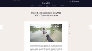 「LVMHイノベーションアワード 2023」のファイナリストが発表、18社が候補に