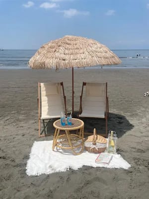 江ノ島に期間限定オープン　貸切ビーチで「海ピク」が楽しめる「Mimi」を体験