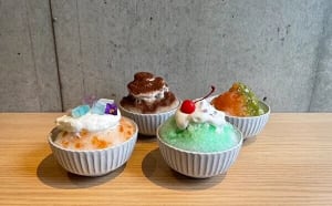 京都のカフェ「tsumugi cafe」の新作かき氷を紹介