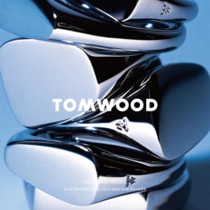 トゥモローランドがトムウッドに別注、ポリッシュ加工のスライスリングを発売
