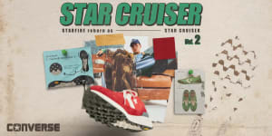 コンバースが「STAR CRUISER」シリーズの新作発売　ヴィジュアルにIn-dを起用