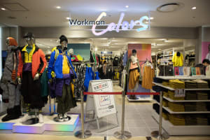 デザインで勝負するワークマン「Workman Colors」1号店内部を初公開、若年層の取り込み狙う