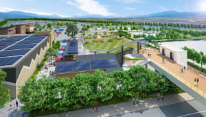 イオンモールが広場一体型の商業施設を開発　埼玉県羽生市に「ノニワ」1号店をオープン