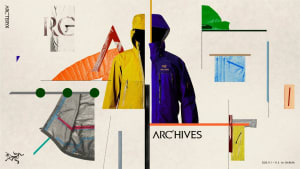 アークテリクスが初となるアーカイヴ展「ARC‘HIVES」を開催　初期のシェルジャケットなど展示