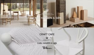 カール・ハンセン＆サンが新作チェアの展示会を開催　ロンハーマン千駄ヶ谷店ではコラボカフェも