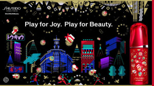 【2023年クリスマスコフレ】SHISEIDO：ピクセルアートを施した新生美容液やスキンケアキット