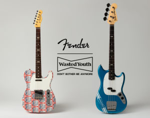 フェンダーとVERDY手掛けるウエステッド ユースがコラボ　ギター2モデルを数量限定で発売