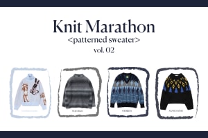 ＜好みの一着を見つけるニットマラソン＞ vol.2 柄物セーター