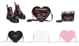 「ドクターマーチン」バレンタインコレクションを発売、ミニハートバッグの新色も