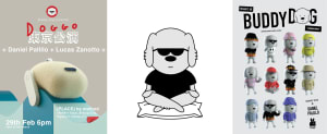 ミステリアスな犬のキャラクターのアートプロジェクト「バディドッグ」が東京で始動