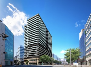 三越千葉店跡地にタワーマンション「Brillia Tower 千葉」が誕生、低層階には商業施設