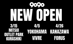 yutoriが展開「9090」が新たに3店舗をオープン　倉敷・横浜・金沢に