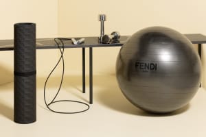 「フェンディ」のロゴ入りのエクササイズボールが登場、フィットネス用品を開発