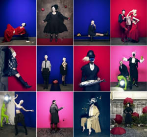 リミ フゥ、女性と服の関係を12枚のアートヴィジュアルで表現