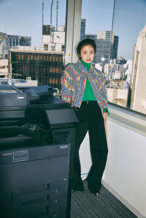 [FASHION STORY] AT THE OFFICE: Aya Ueto in Louis Vuitton
